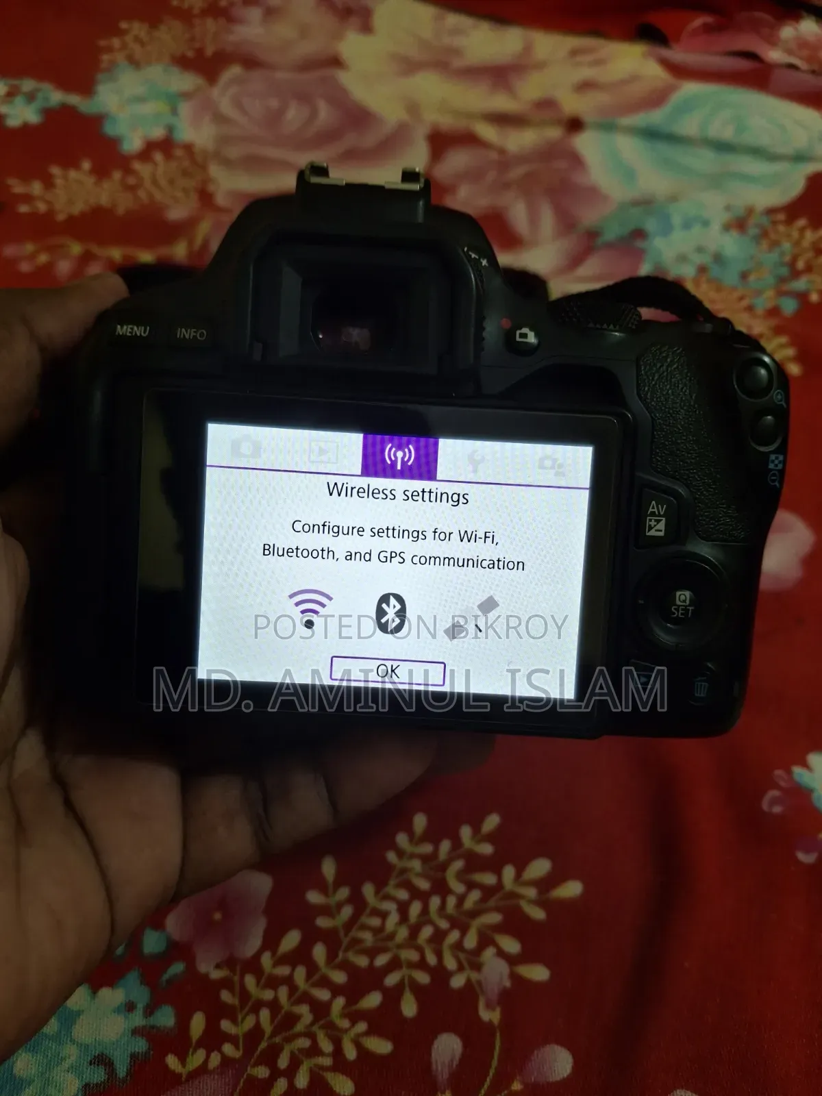 Canon 250d DSLR Camera With Lens