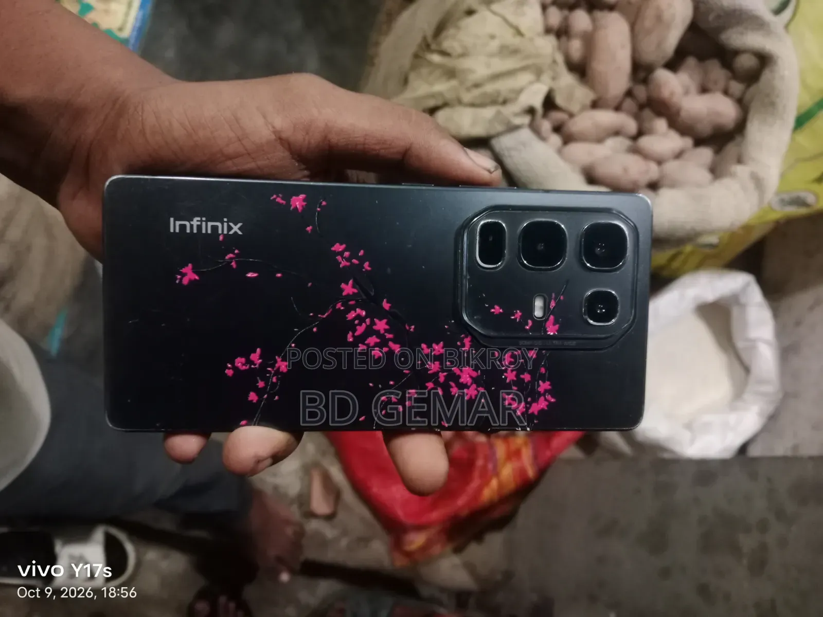 ইনফিনিক্স নোট ৫০ প্রো ২৫৬ জিবি ব্ল্যাক