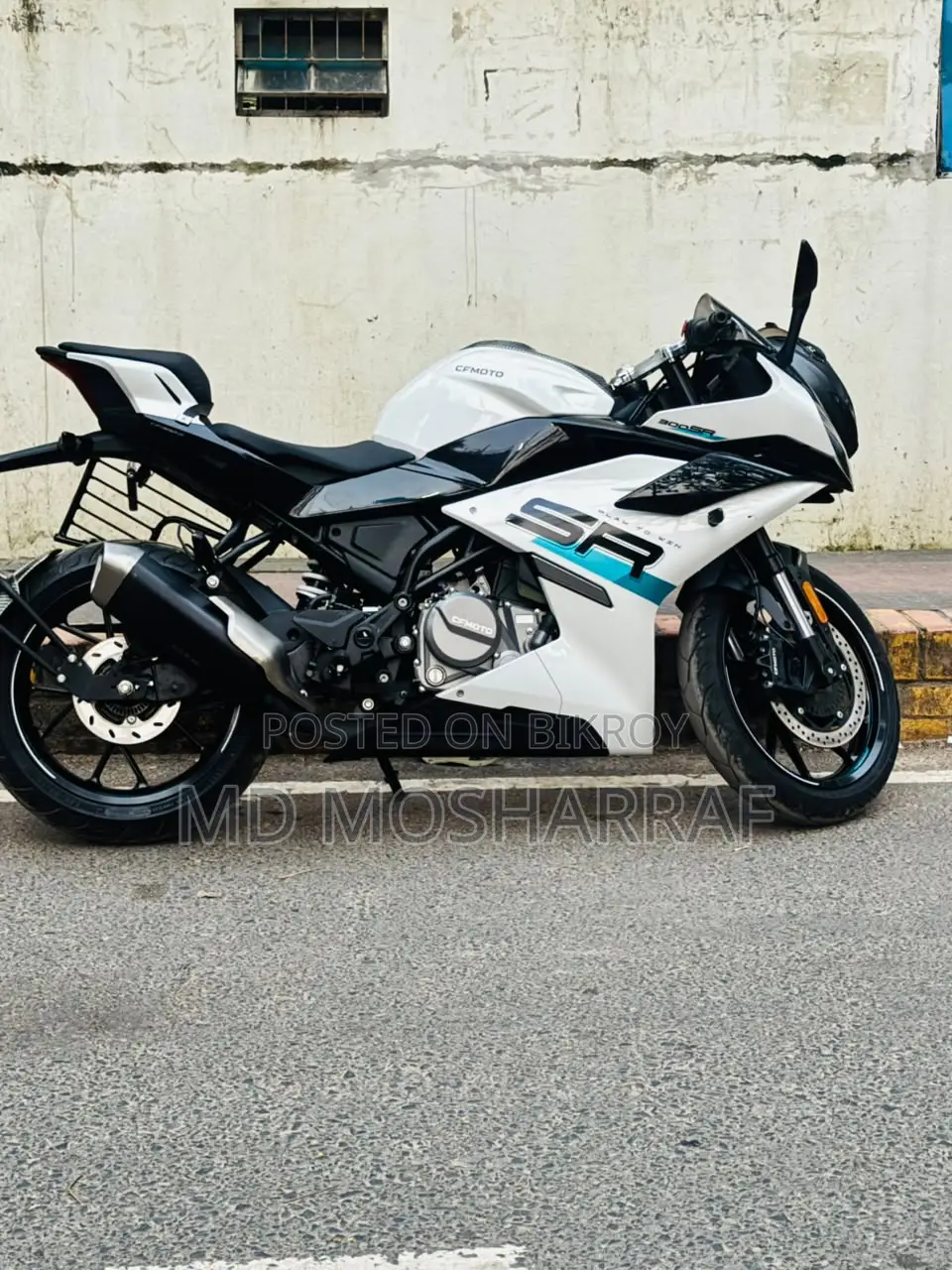 CFMoto 300SR 2025 White
