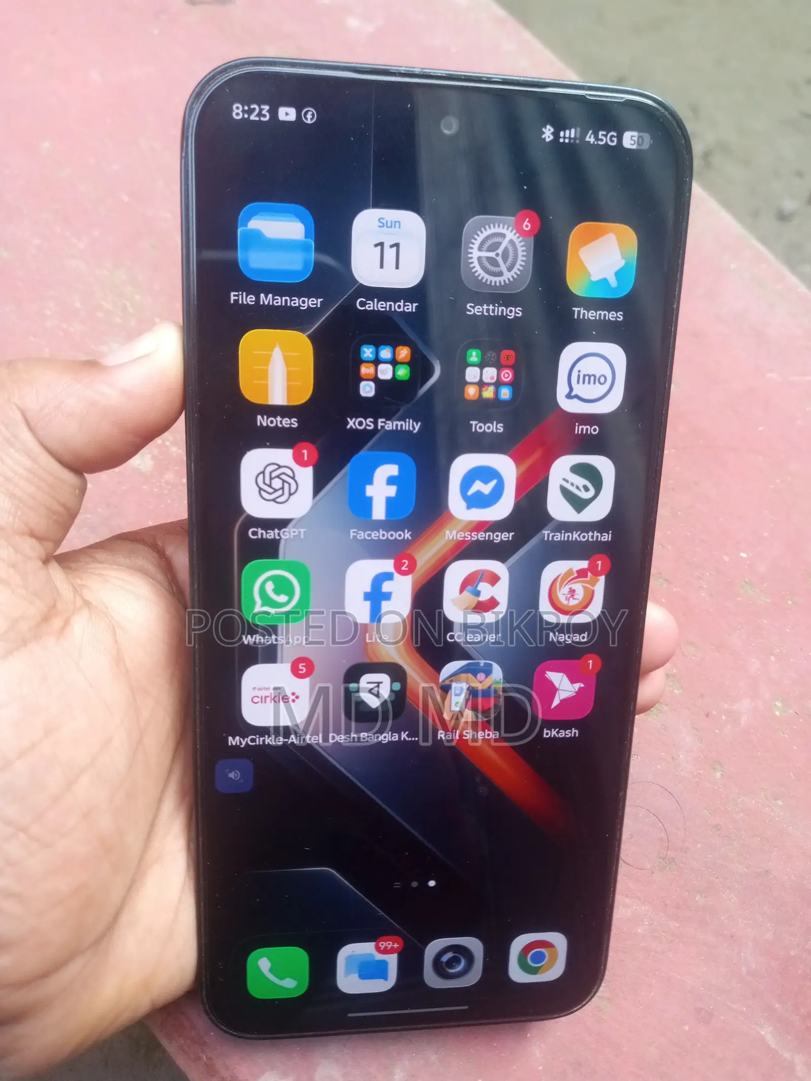 Infinix ২৫৬ জিবি ব্ল্যাক