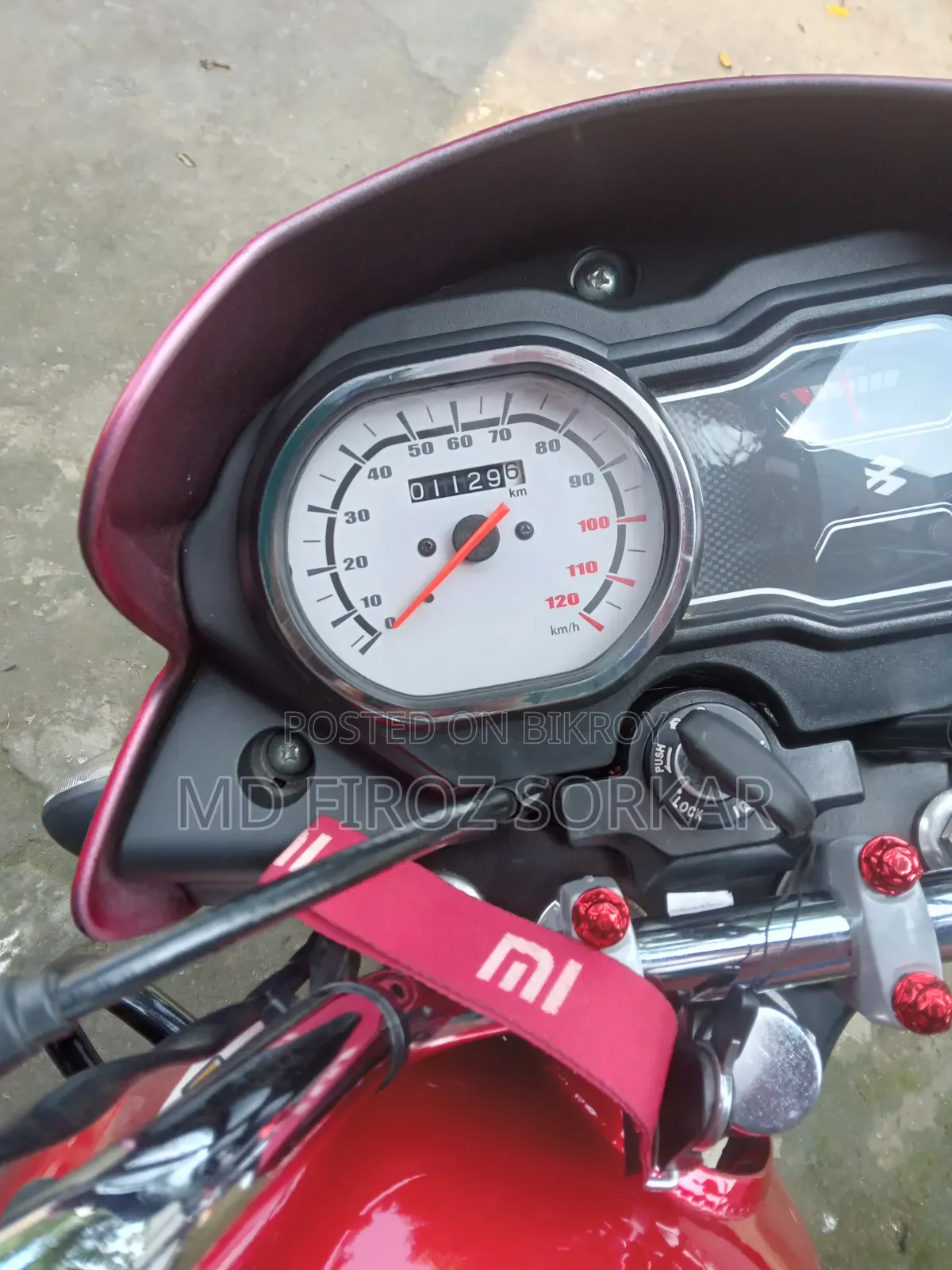 Bajaj Platina 100 2026 Red