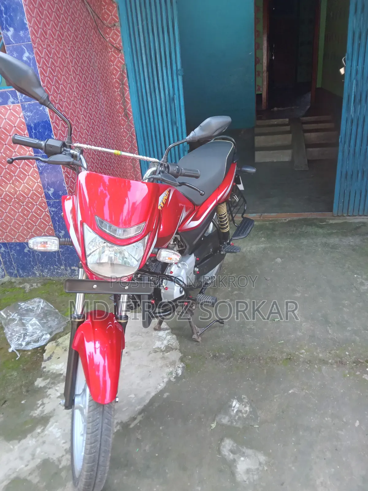 Bajaj Platina 100 2026 Red