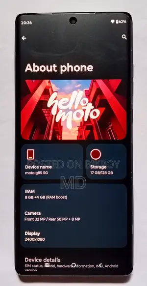 Motorola Moto G85 128 GB Black