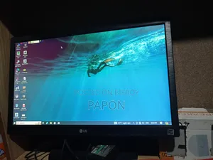LG 19" Monitor VGA Cable Support