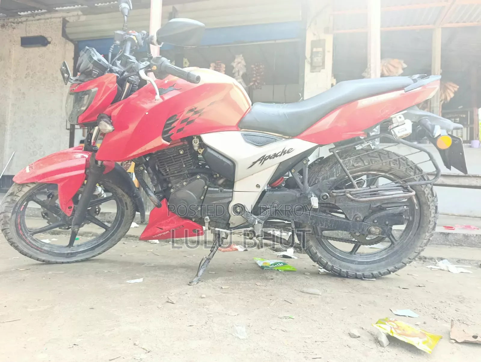 TVS Apache RTR 160 4V 2018 Red