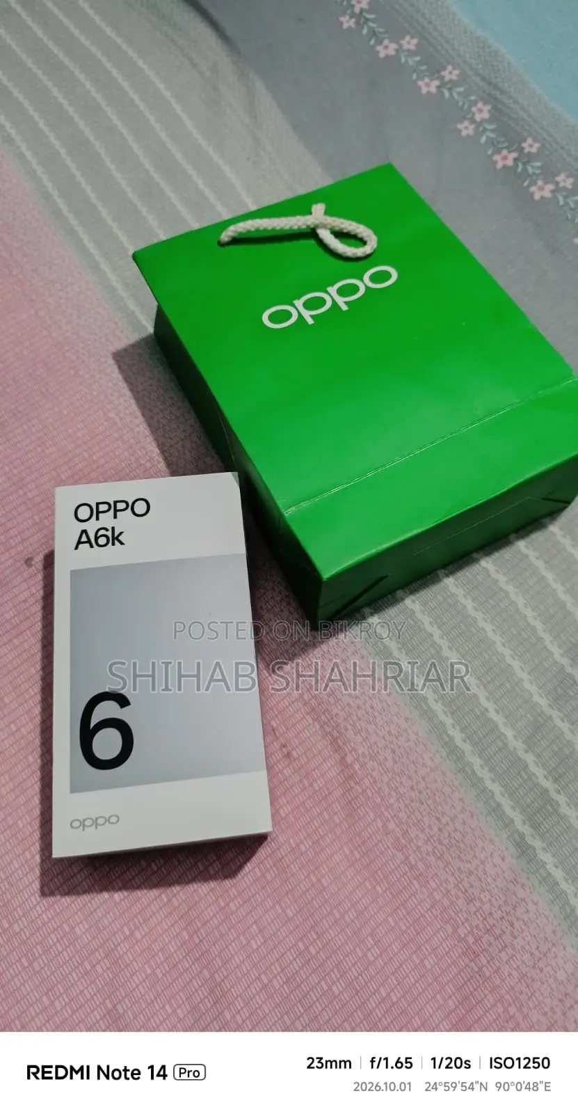 Oppo A6k 128 GB Blue