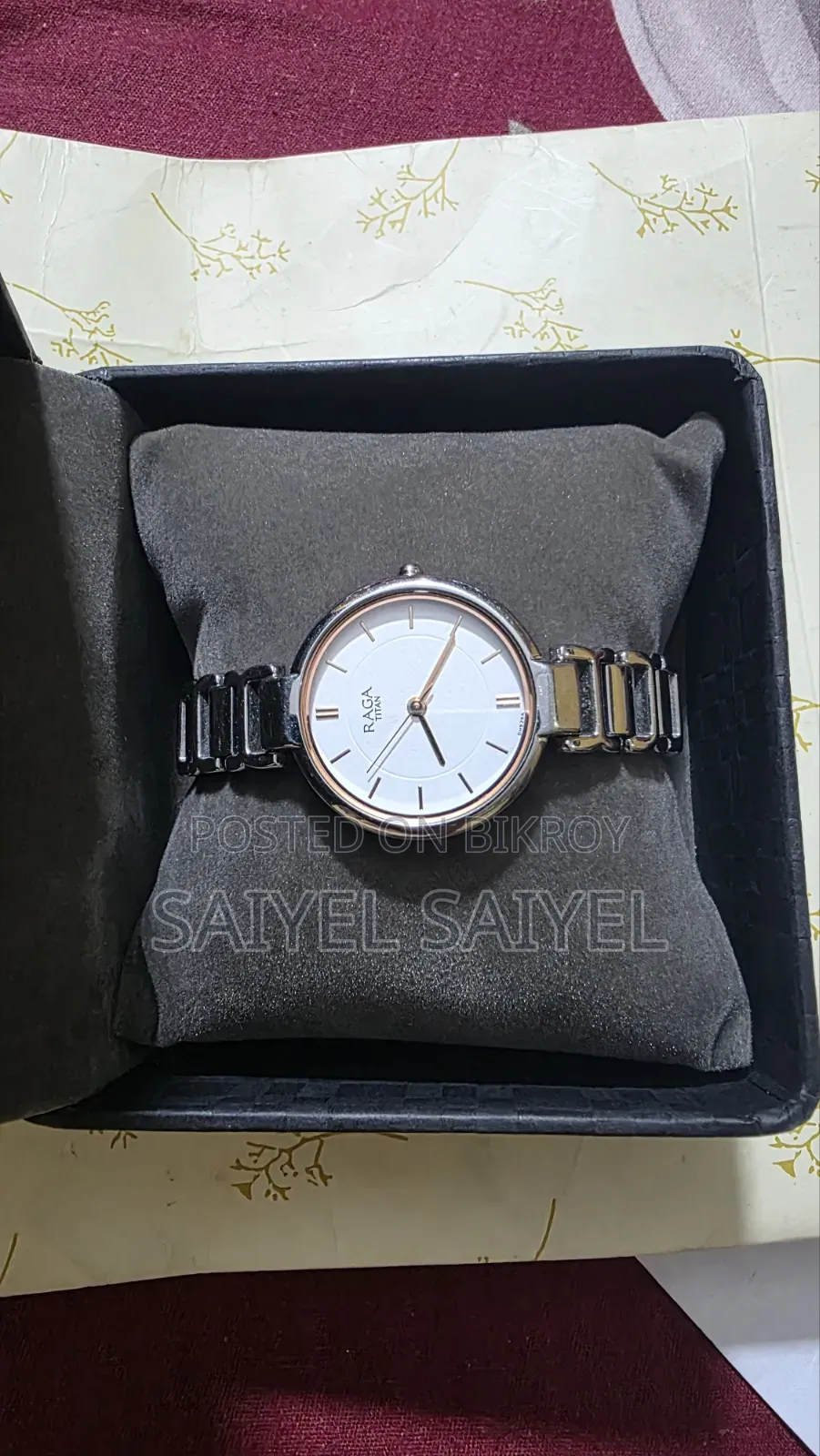 Titan 2608SM01 Raga Viva White Dial Ladies Watch