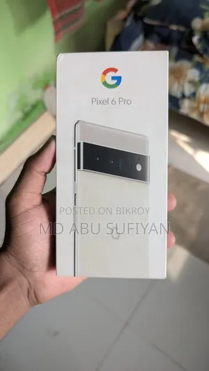 গুগল পিক্সেল ৬ প্রো ১২৮ জিবি হোয়াইট