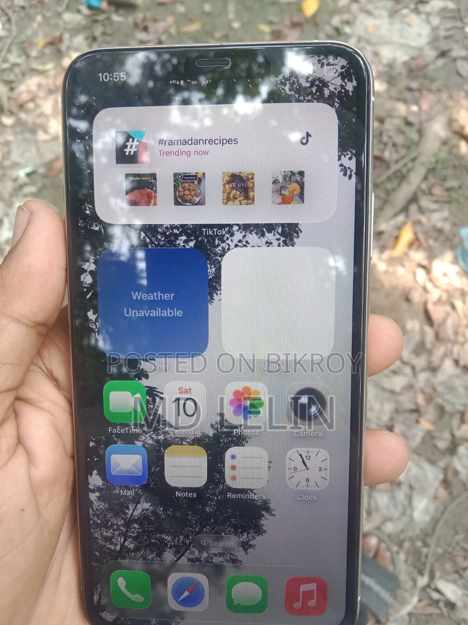 অ্যাপল আইফোন ১১ প্রো ম্যাক্স ২৫৬ জিবি সিলভার