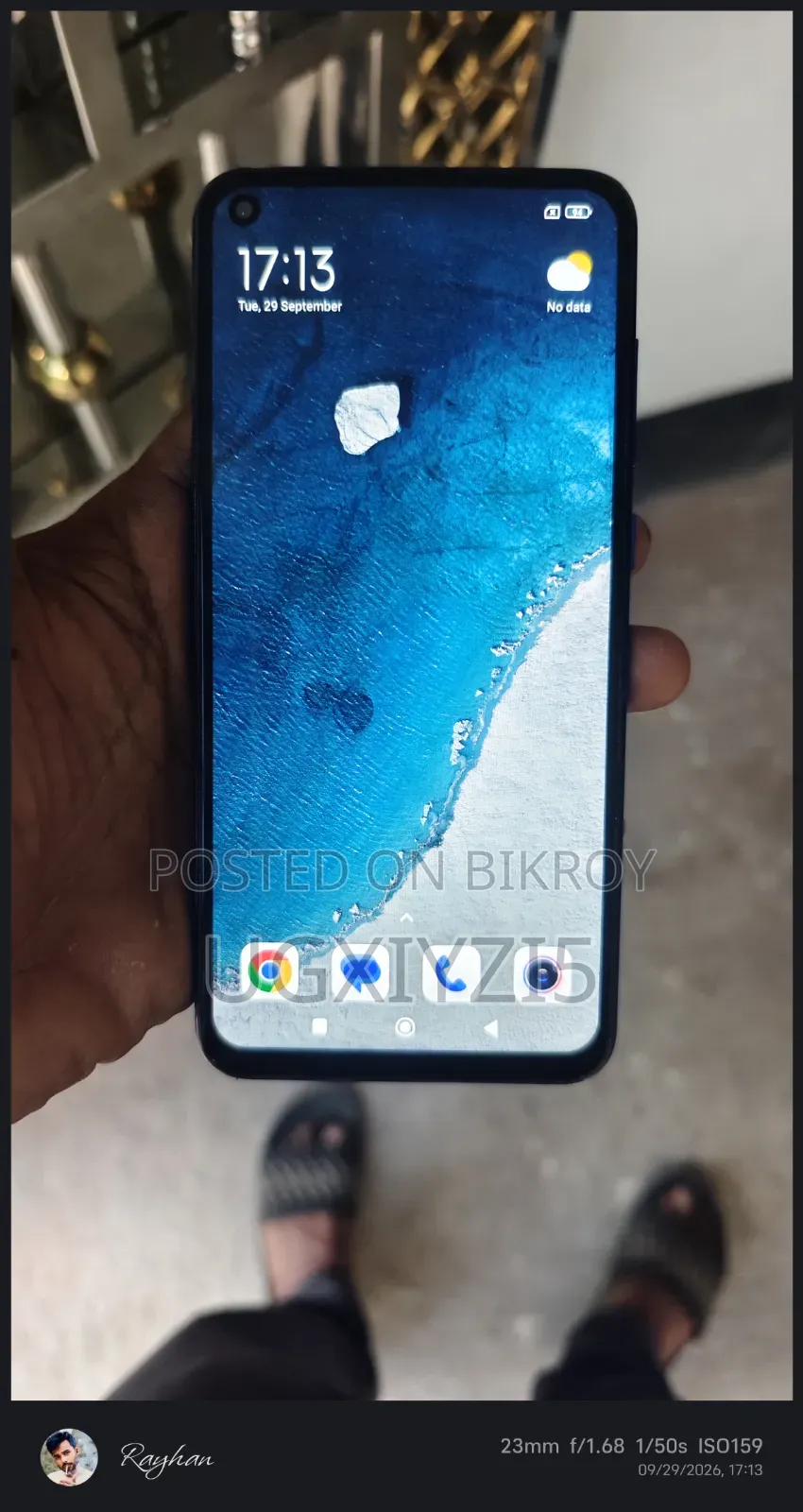 Xiaomi Redmi Note 9 128 GB Blue