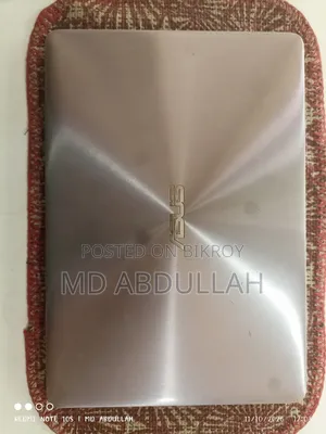 ল্যাপটপ আসুস জেনবুক ইউএক্স৩১০ইউকিউ ৪জিবি ইন্টেল কোর আই৩ এসএসডি ১২৮জিবি