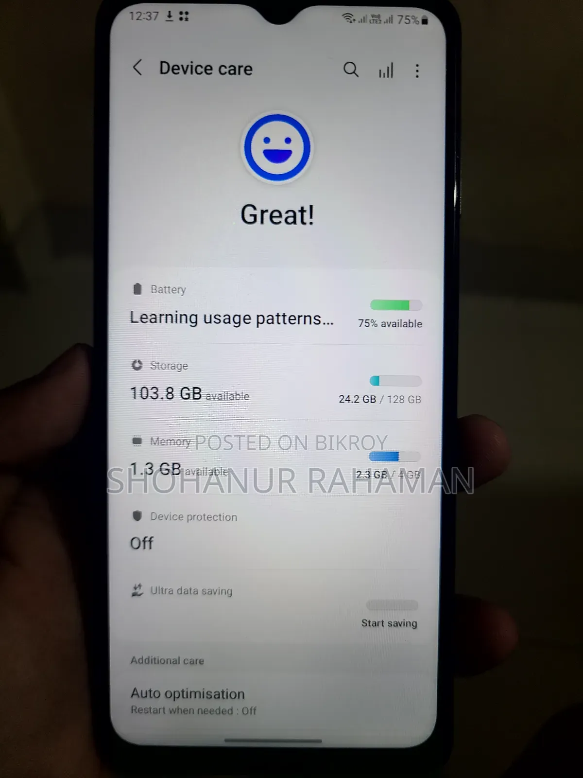 Samsung Galaxy A12 128 GB Black
