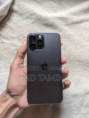 অ্যাপল আইফোন ১৩ প্রো ম্যাক্স ২৫৬ জিবি ব্ল্যাক