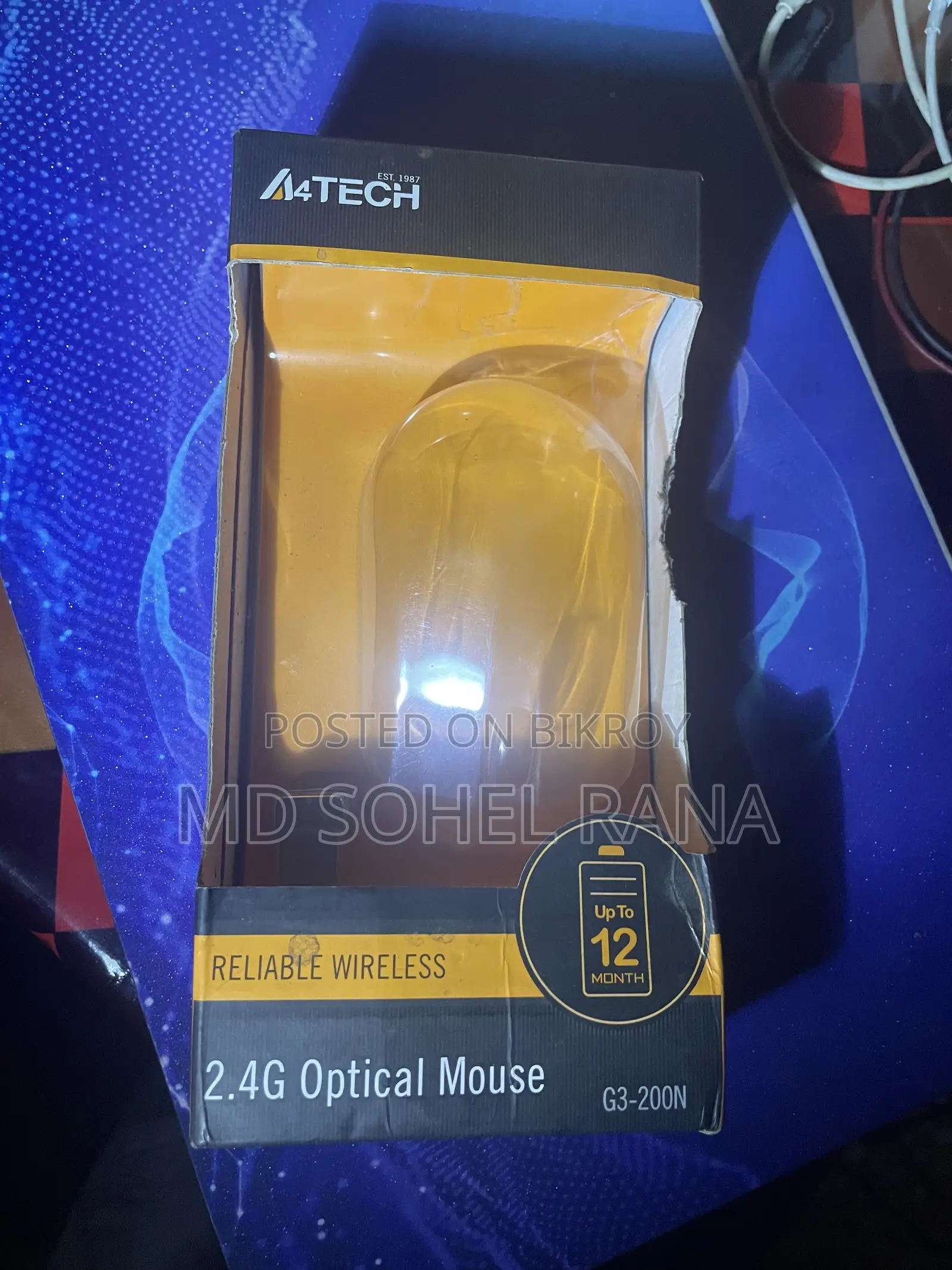 A4tech Wireless Mouse (Authentic)