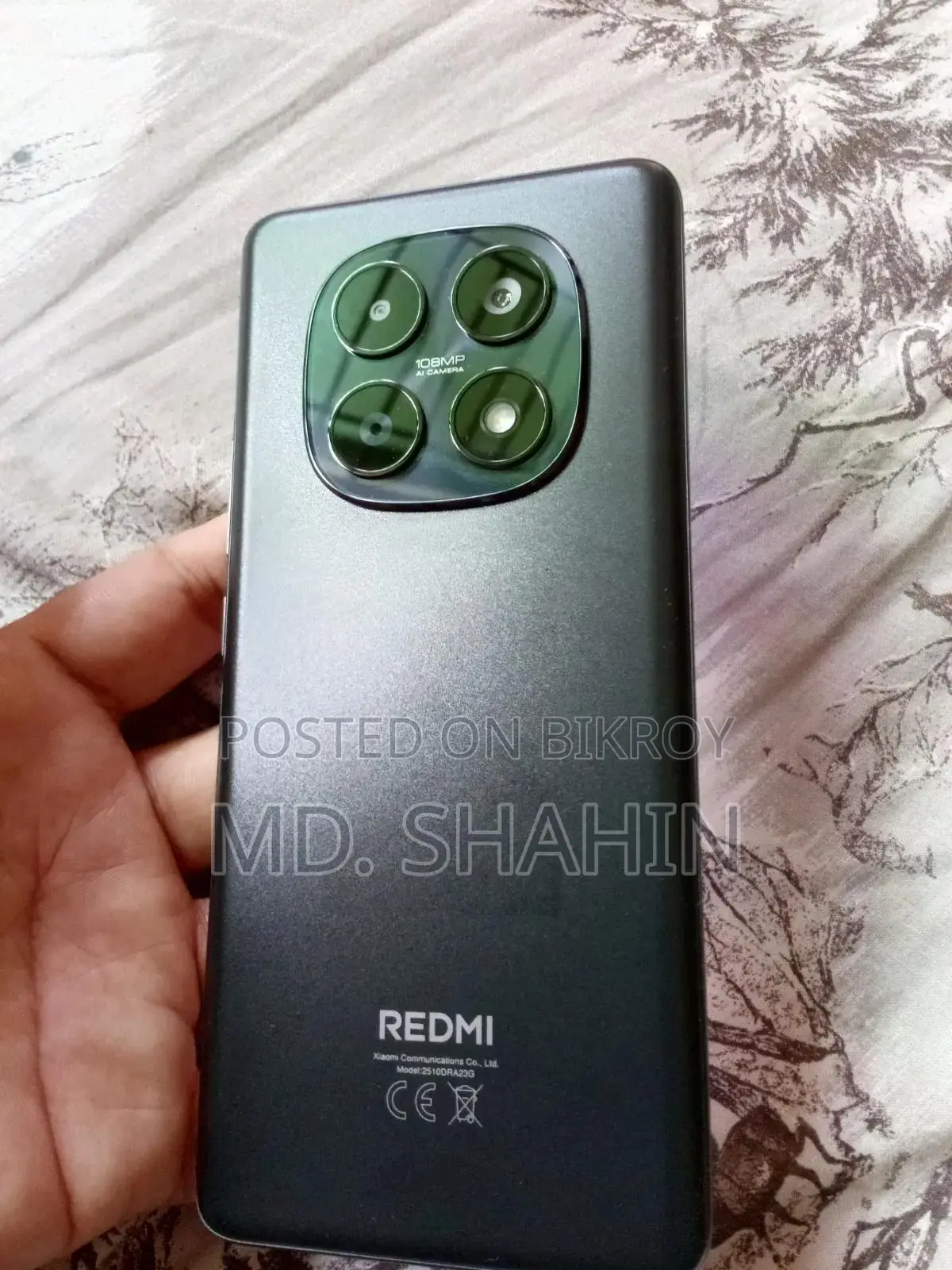 New Xiaomi Redmi Note 15 256 GB Black