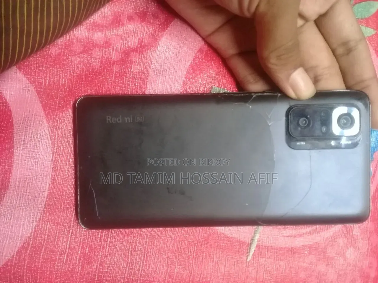 শাওমি রেডমি নোট ১০ প্রো ম্যাক্স ১২৮ জিবি কালো