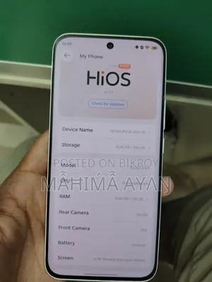 Tecno Pova Slim 5G 256 GB White