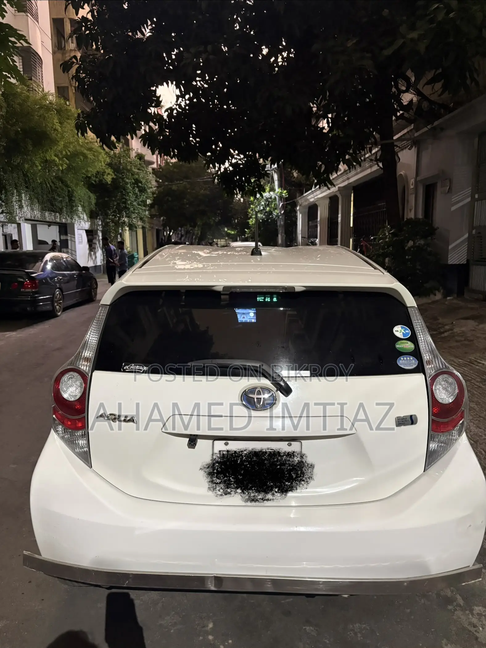 Toyota Aqua 2013 White
