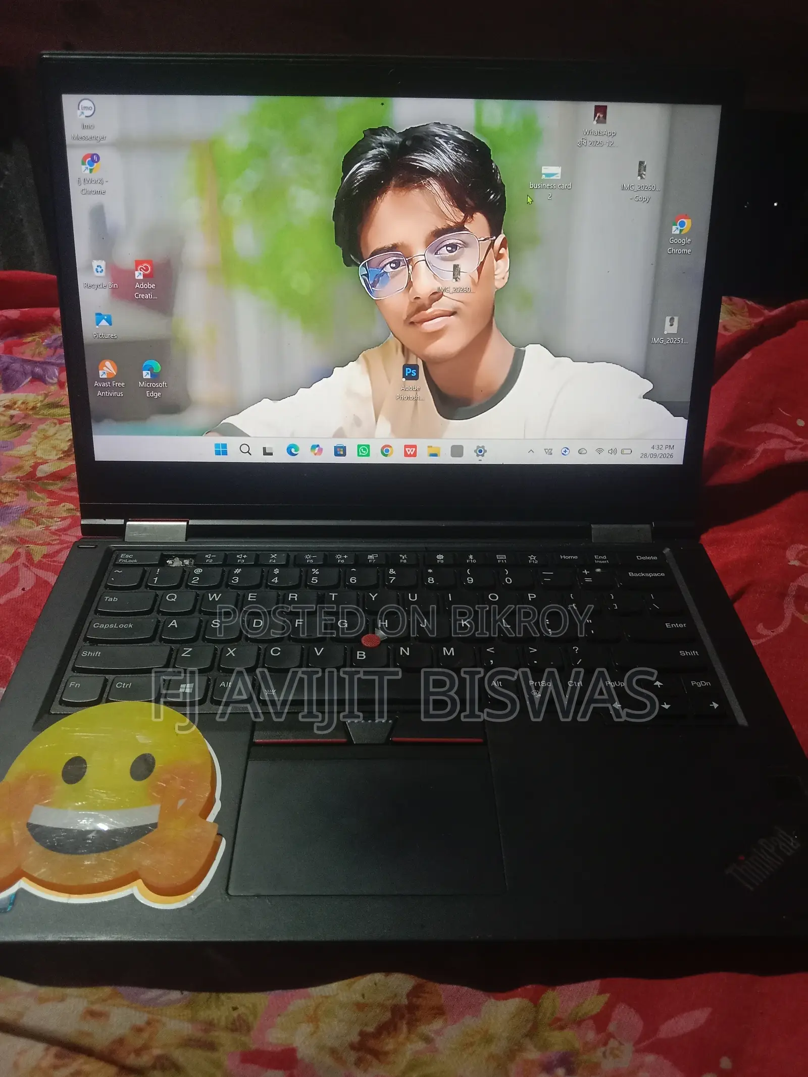 Laptop Lenovo ThinkPad X380 Yoga 8GB Intel Core i5 SSD 256GB