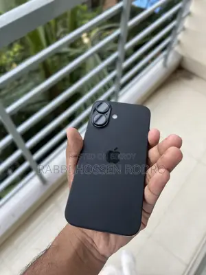 নতুন অ্যাপল আইফোন ১৬ ১২৮ জিবি কালো