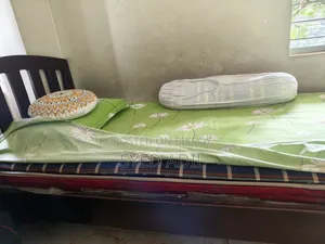 Two Single Beds With Mattress