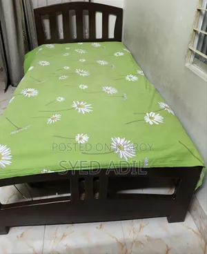 Two Single Beds With Mattress
