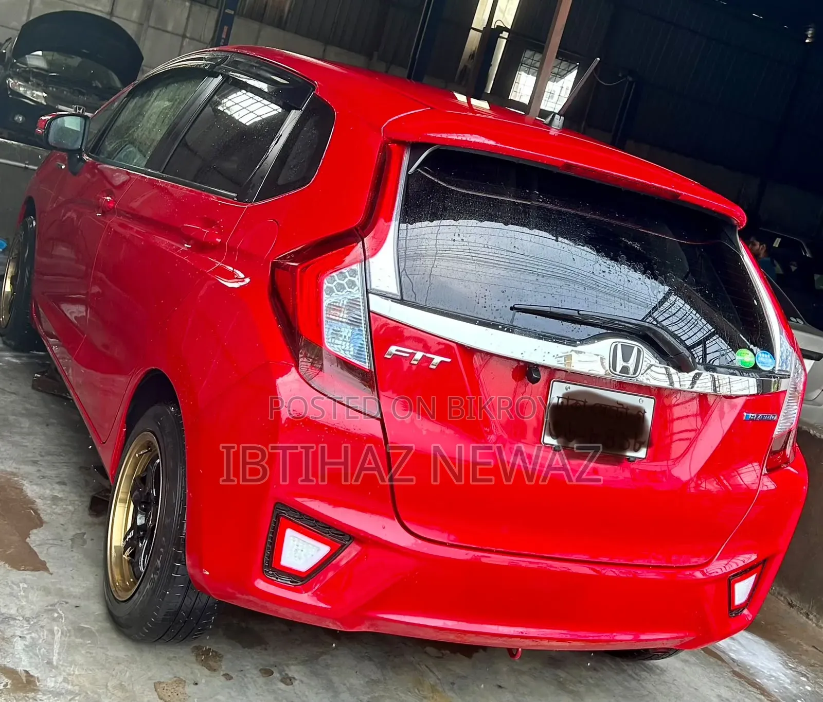 Honda Fit 2016 Red