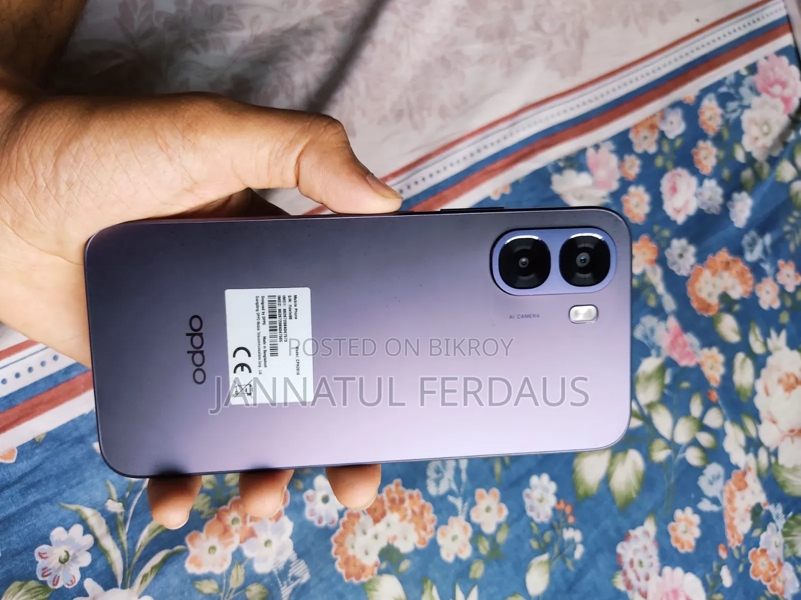 Oppo A6x 64 GB Purple