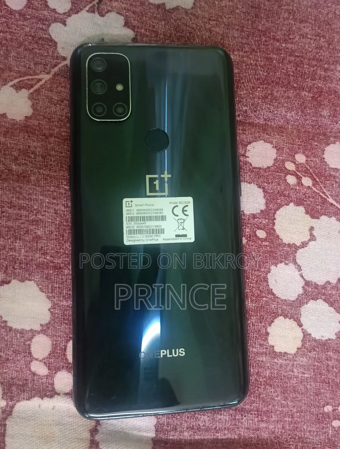 OnePlus Nord N10 5G 128 GB Black