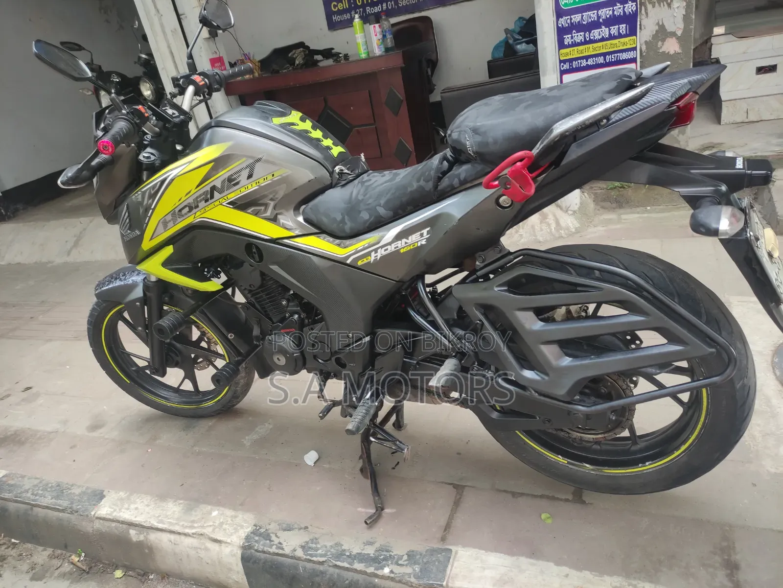 হোন্ডা হরনেট ২০১৯ সবুজ