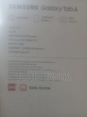 Samsung Galaxy Tab A 8.0 (2019) 32 GB Black