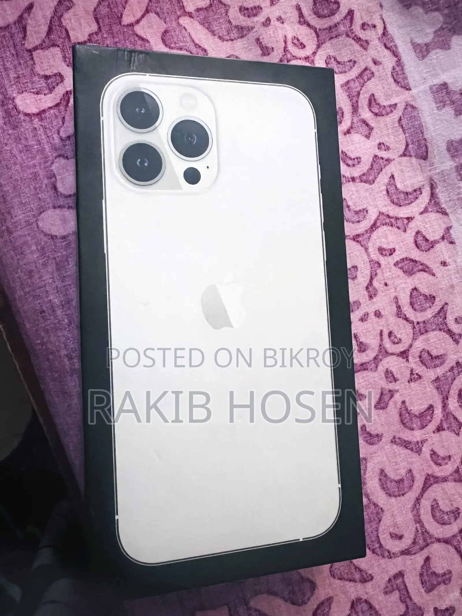 অ্যাপল আইফোন ১৩ প্রো ম্যাক্স ২৫৬ জিবি হোয়াইট