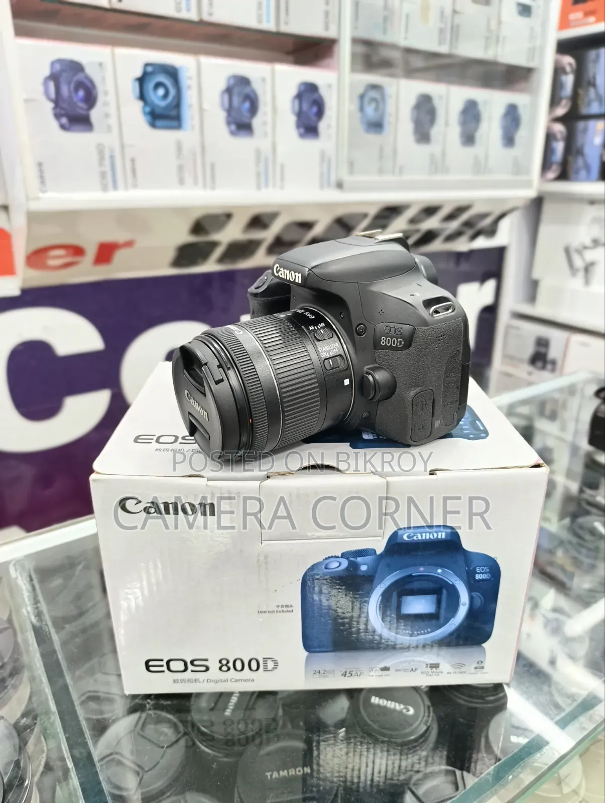Canon 800D Camera With 18-55mm STM Lens