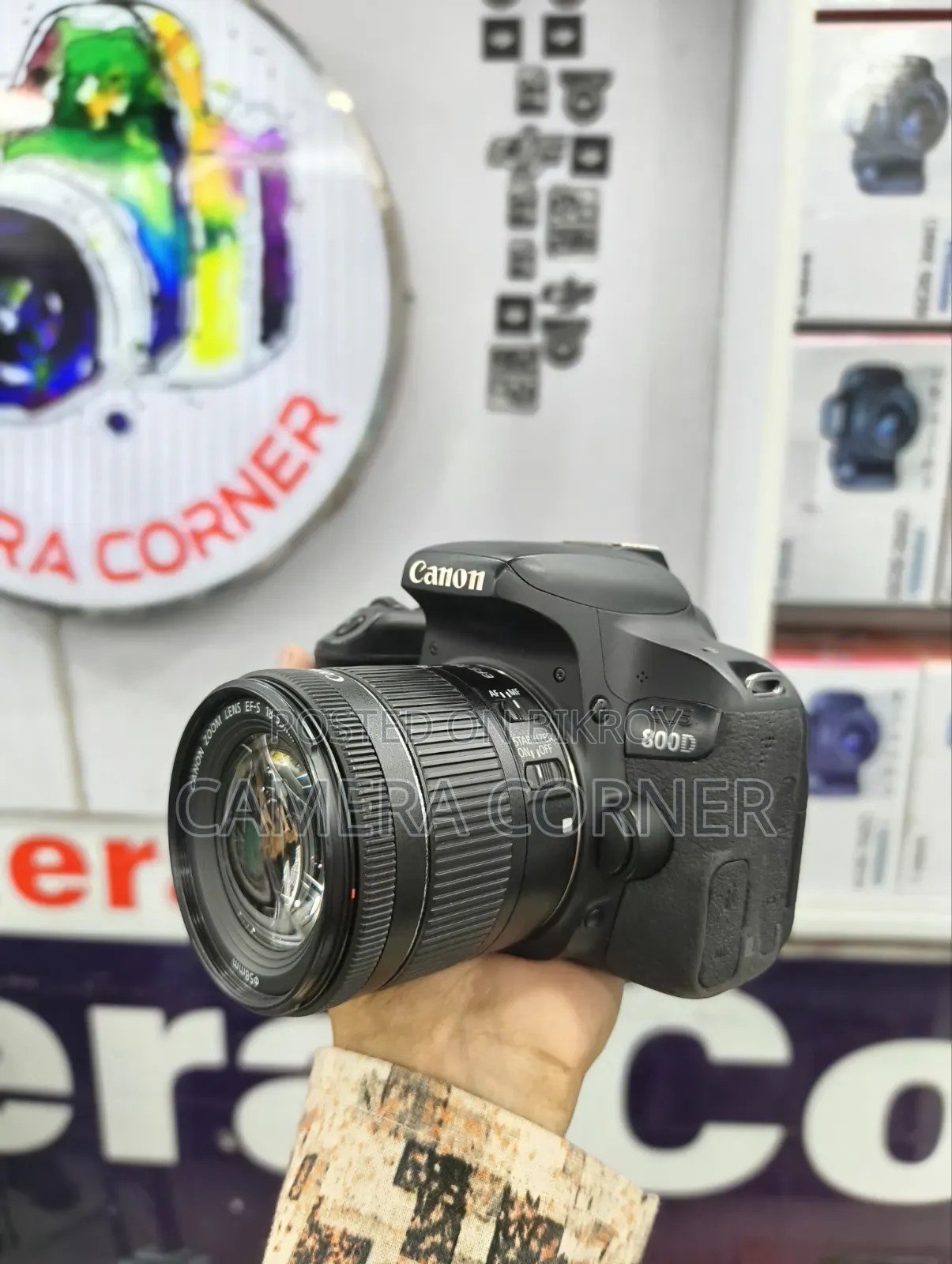 Canon 800D Camera With 18-55mm STM Lens