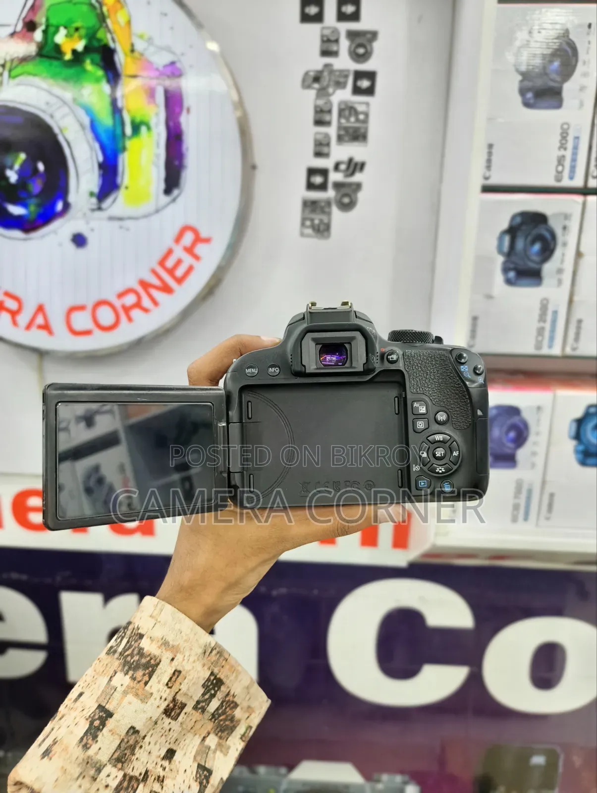 Canon 800D Camera With 18-55mm STM Lens