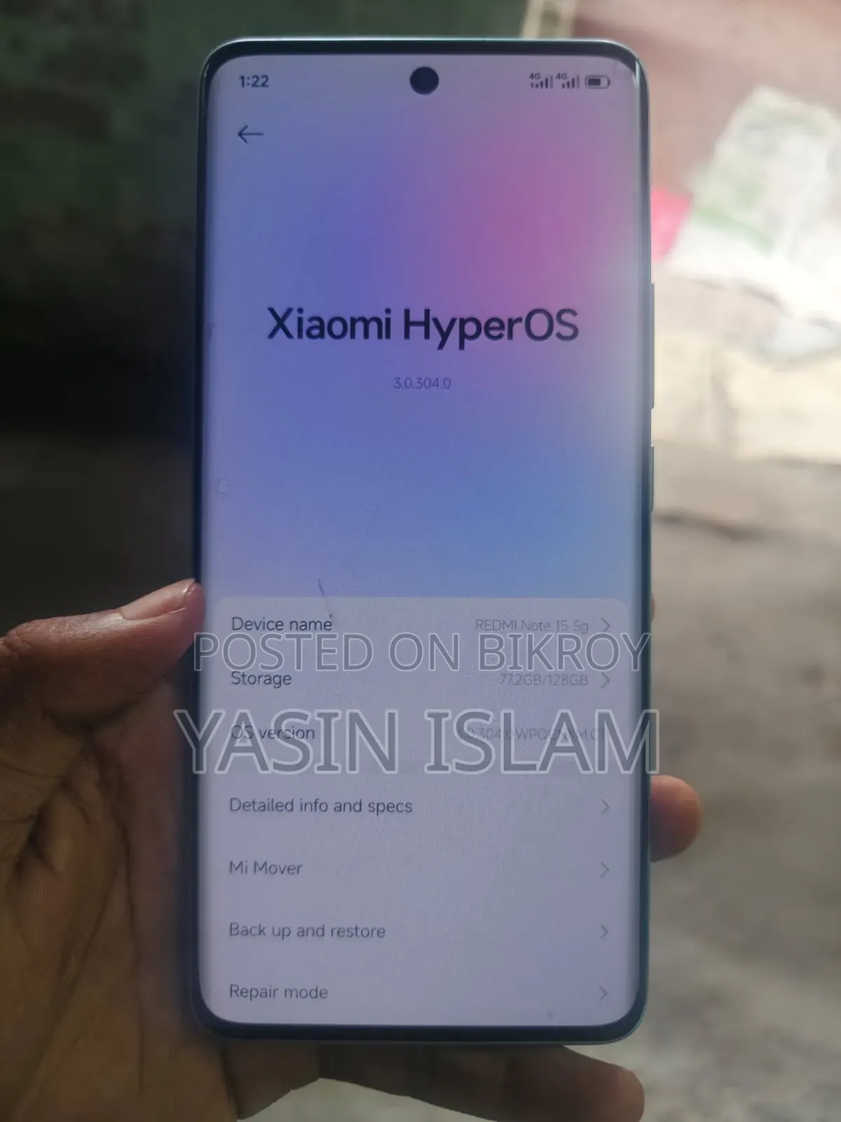 Xiaomi Redmi Note 15 128 GB Purple