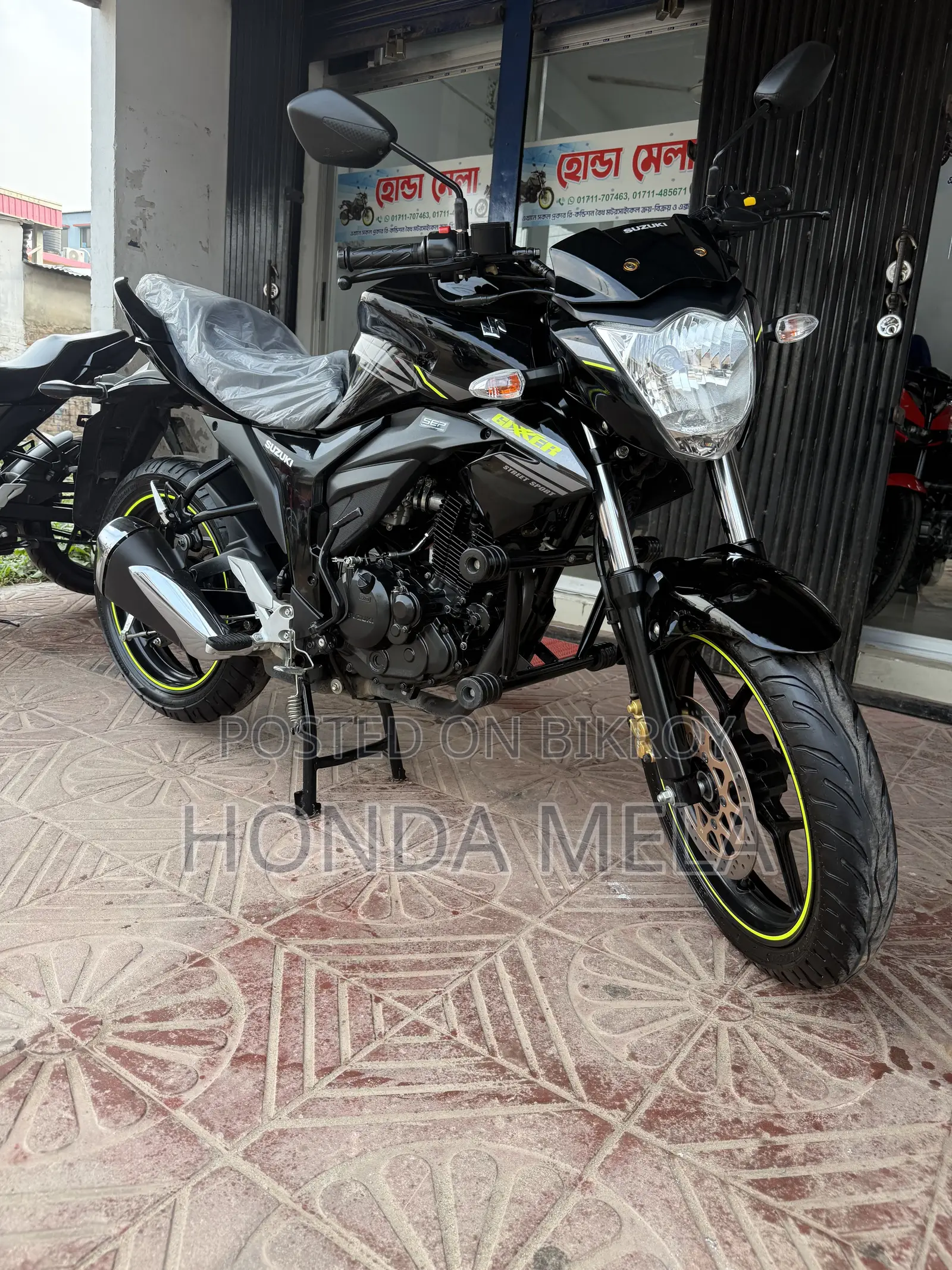Suzuki Gixxer 2025 Black