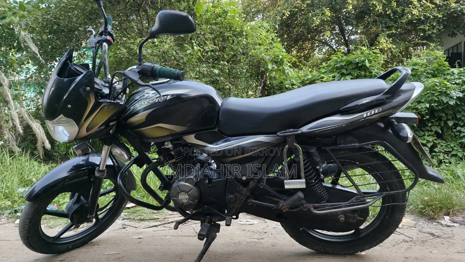 Bajaj Discover 100 2015 Black