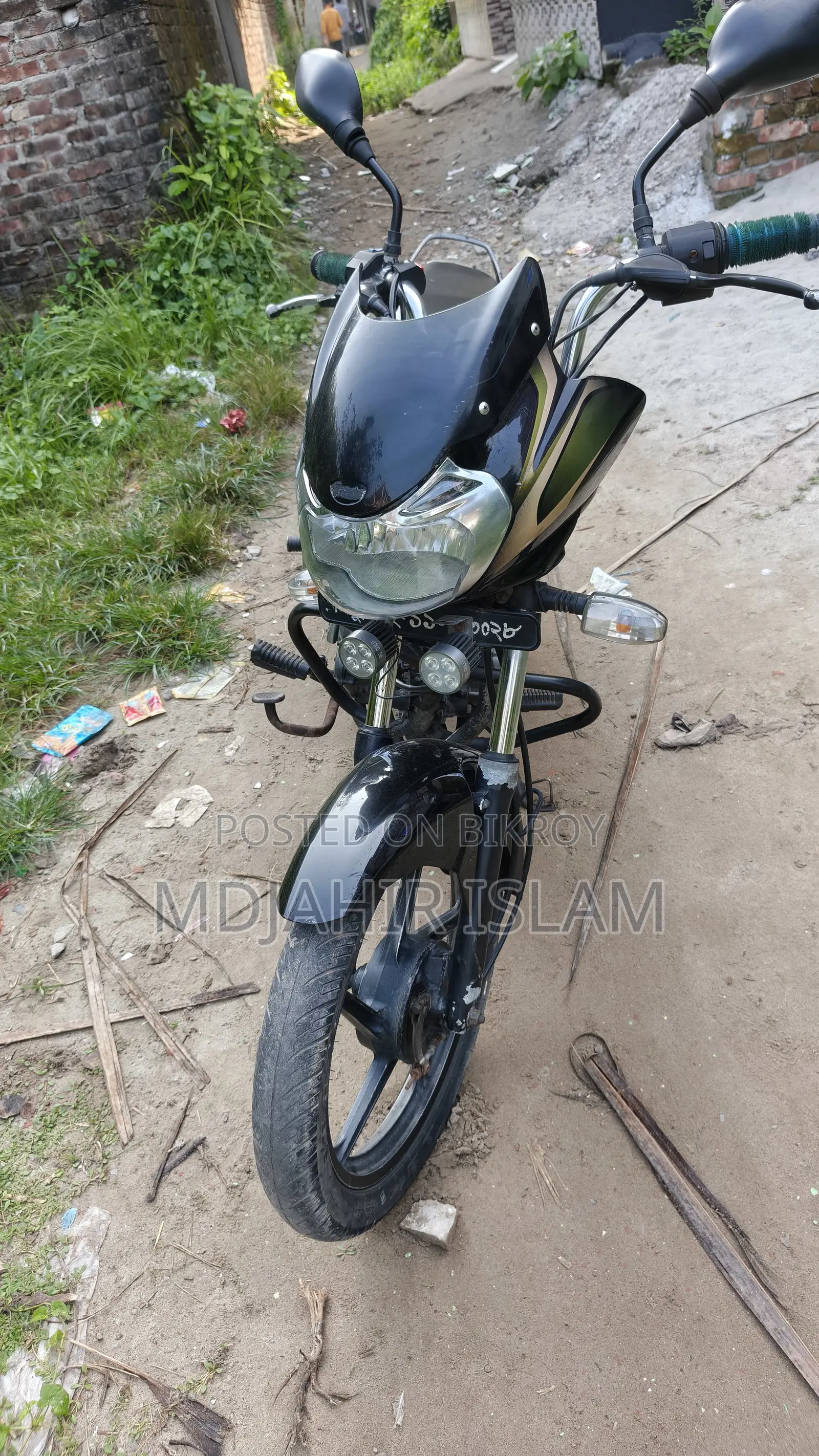 Bajaj Discover 100 2015 Black