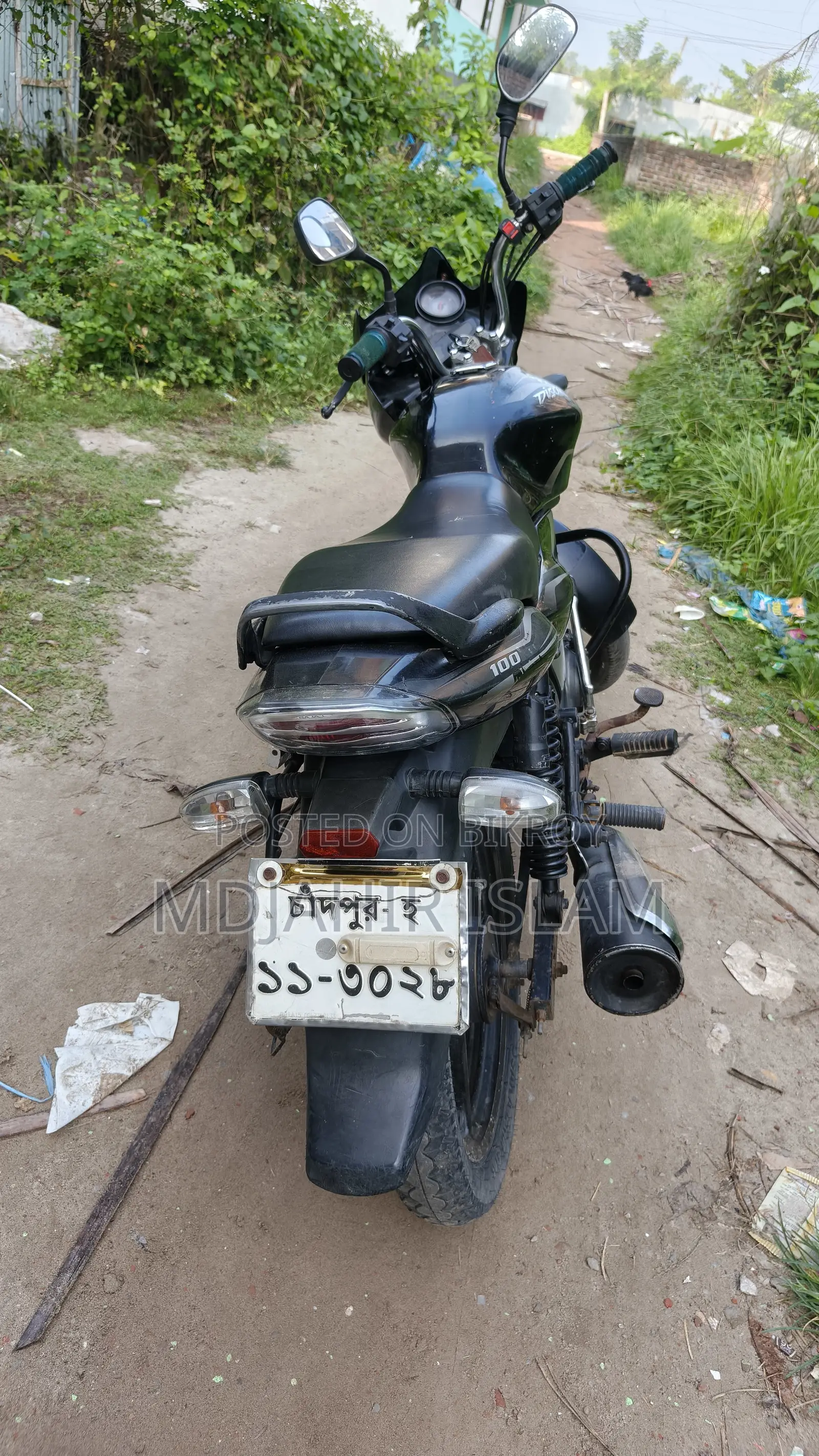 Bajaj Discover 100 2015 Black
