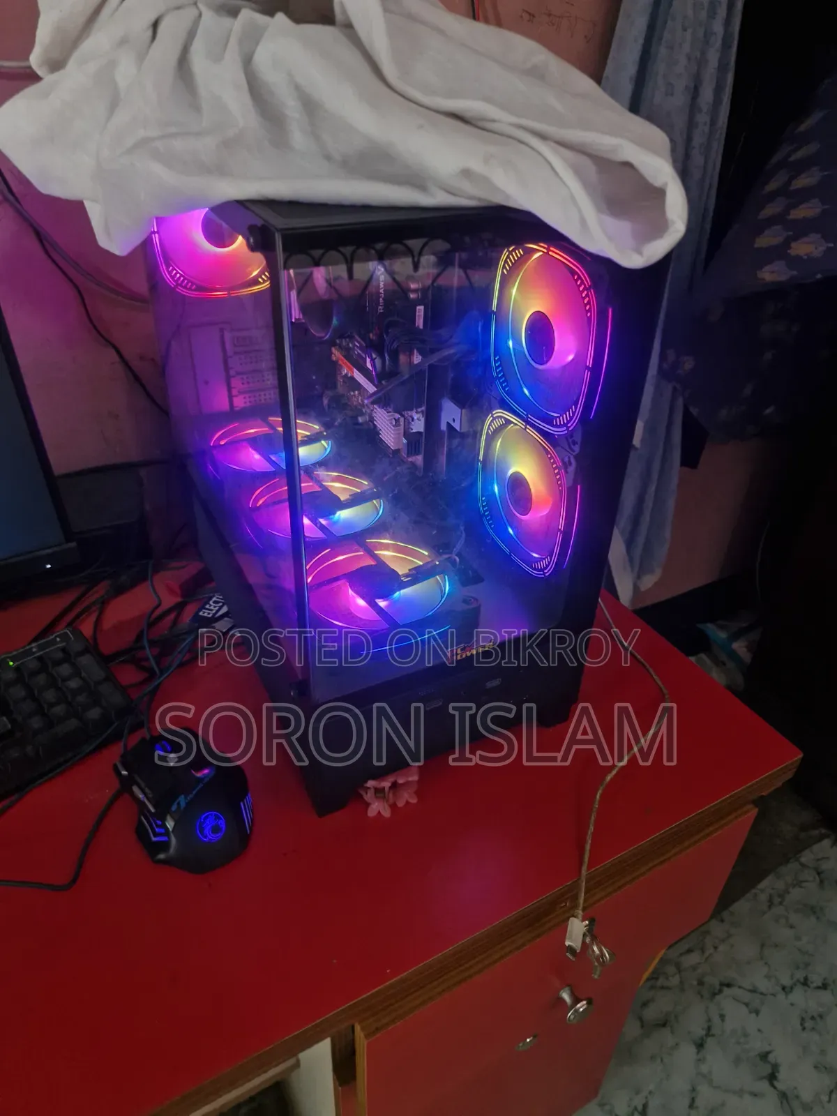 Desktop Computer MSI model 8GB AMD Ryzen 5 SSD 256GB