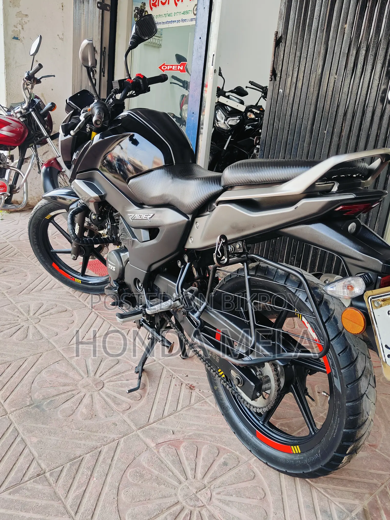 টিভিএস রাইডার ১২৫ ২০২২ ব্ল্যাক