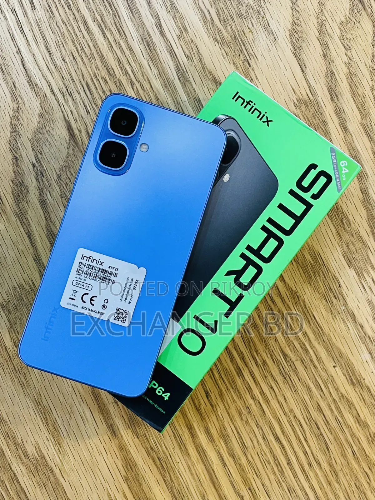 Infinix Smart 10 64 GB Blue