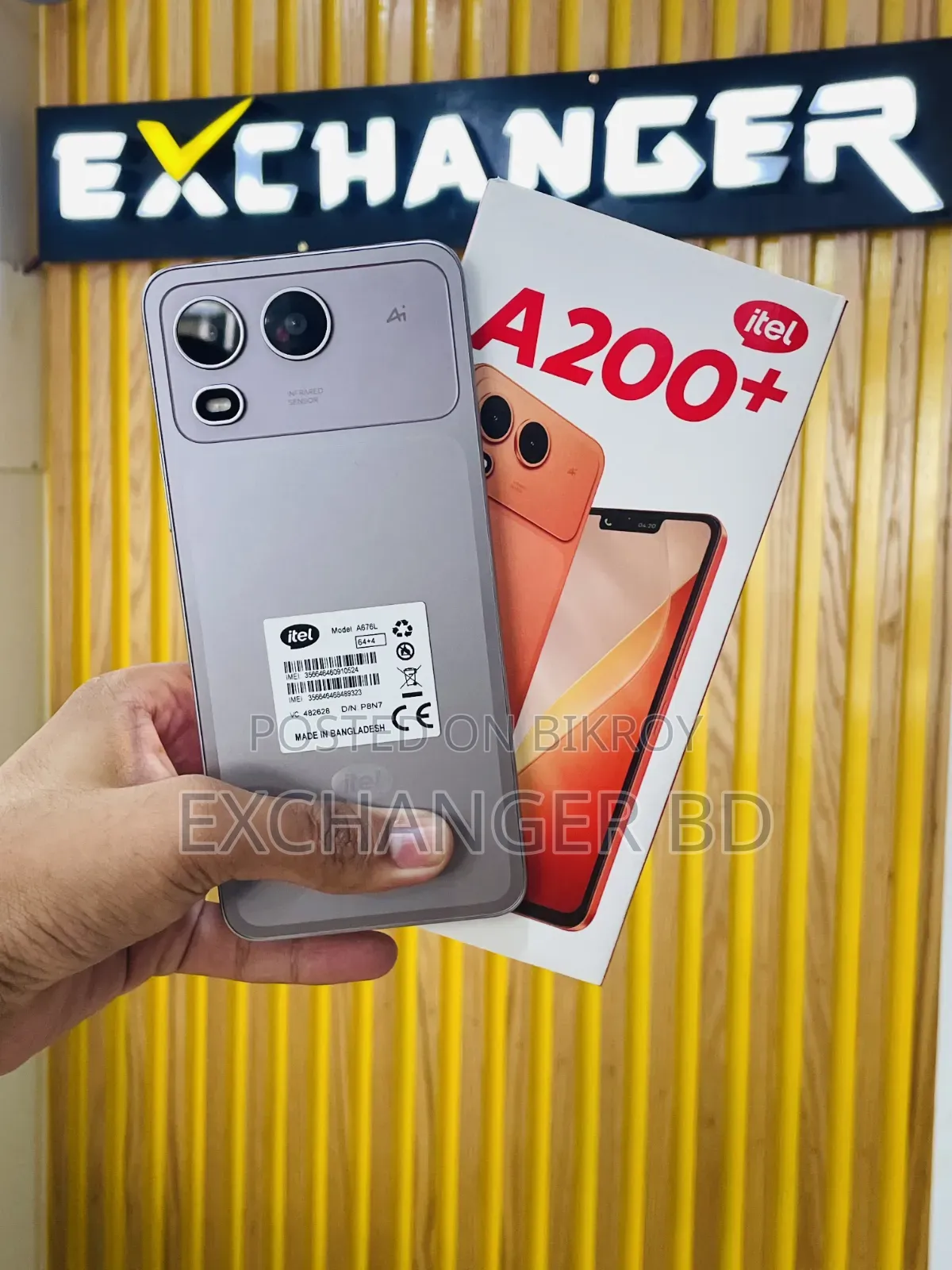 Itel A200+ 64 GB Gray
