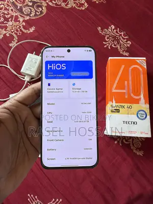 Tecno Spark 40 Pro+ 256 GB Silver