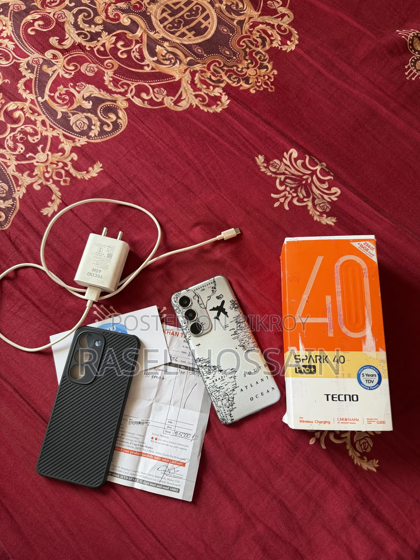 Tecno Spark 40 Pro+ 256 GB Silver