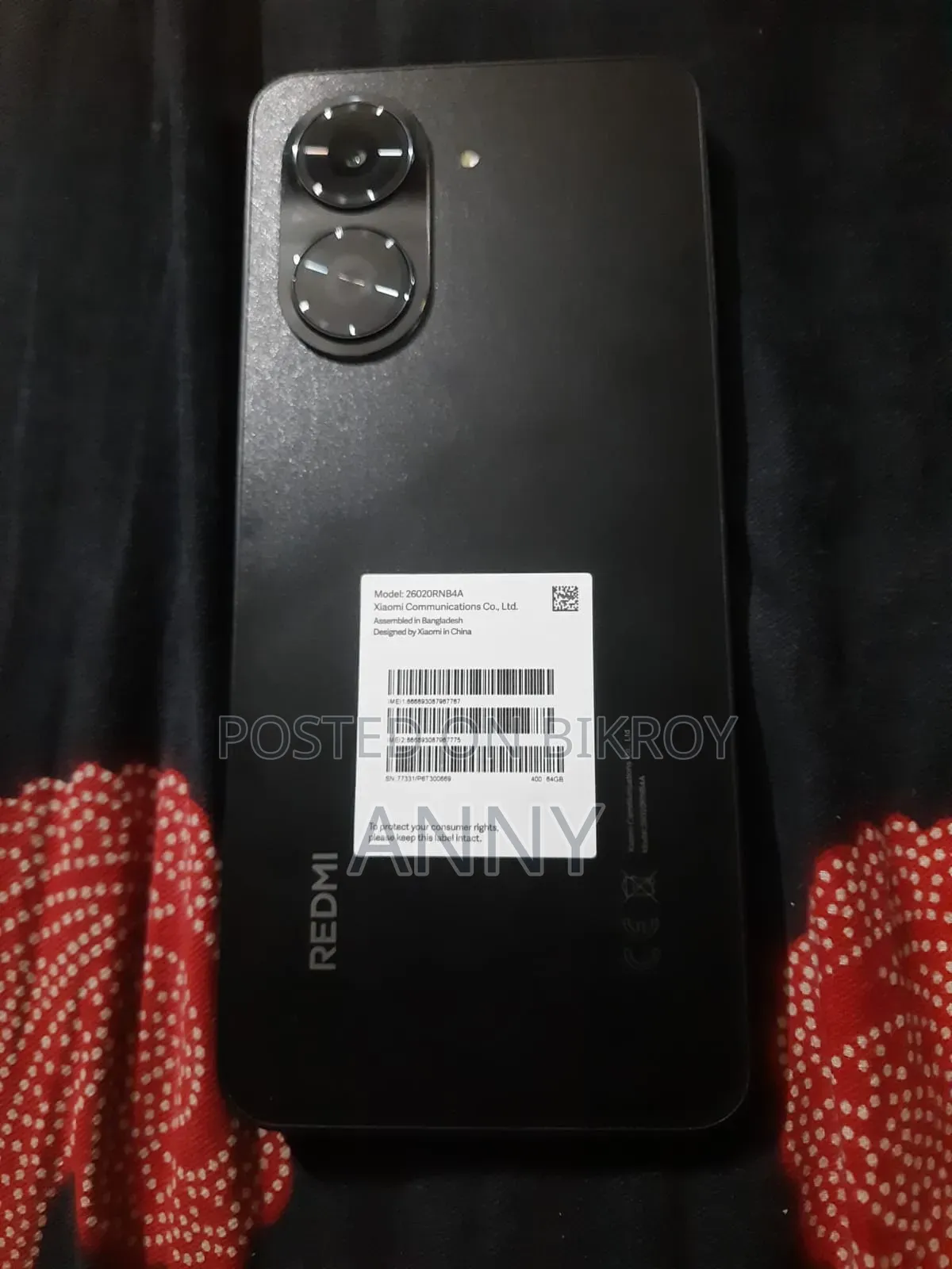 New Xiaomi Redmi A7 64 GB Black
