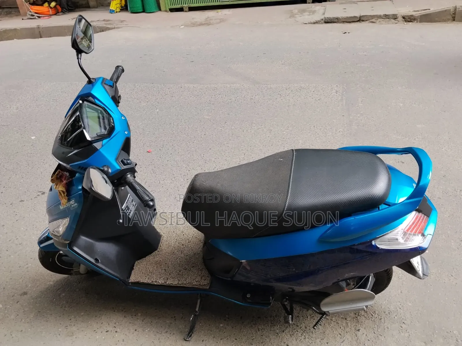 হিরো ম্যাস্ট্রো এজ ১১০ এক্সটেক ২০২৩ নীল