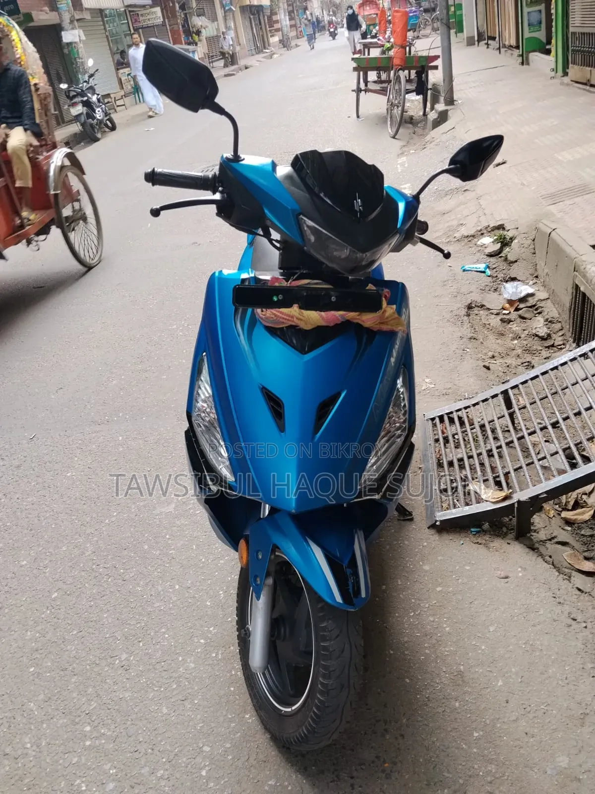 হিরো ম্যাস্ট্রো এজ ১১০ এক্সটেক ২০২৩ নীল