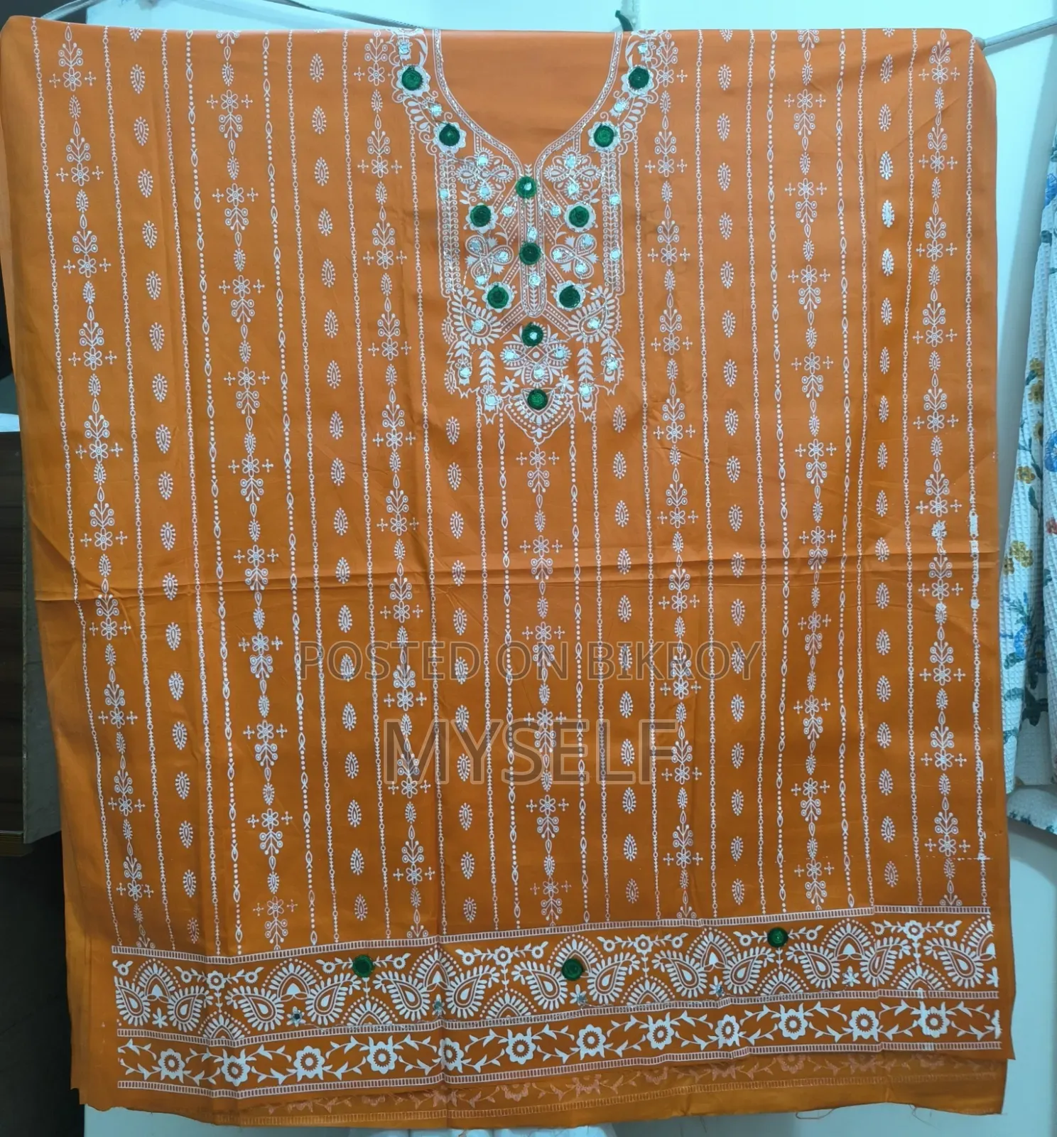 Unstitched Cotton 3-Piece